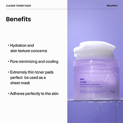 [FRANKLY] Тонер-пэды Closer Toner Pads 105мл