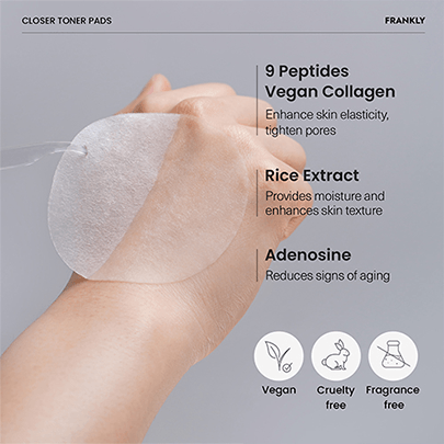 [FRANKLY] Тонер-пэды Closer Toner Pads 105мл