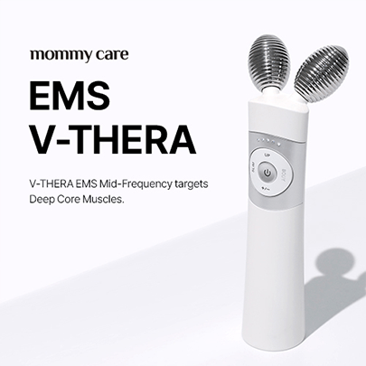 [mommy care] Гаджет для коррекции линии подбородка EMS V-THERA (белый)