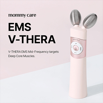 [mommy care] Гаджет для коррекции линии подбородка EMS V-THERA (розовый)