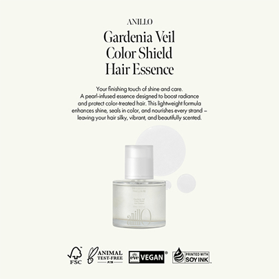 [anillo] Эссенция для волос Gardenia Veil Color Shield Hair Essence 50мл