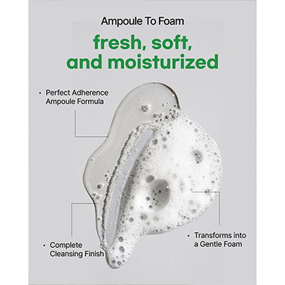 [ClearDea.] Ампульная очищающая пенка с минари Minari Pore Ampoule Cleanser 80мл