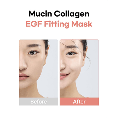 [ClearDea.] Тканевая маска с коллагеном Mucin Collagen EGF Fitting Mask (5шт)