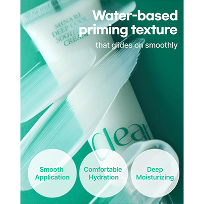 [ClearDea.] Успокаивающий крем с кулинг эффектом Minari Deep Cool Soothing Cream 30мл