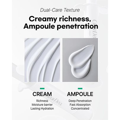[ClearDea.] Кремовая ампула с веган-муцином и коллагеном Mucin Collagen Voluming Cream Ampoule 4мл (5шт)