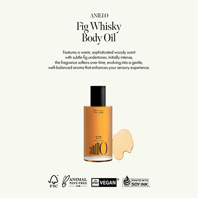 [anillo] Масло для тела Fig Whisky Body Oil 100мл