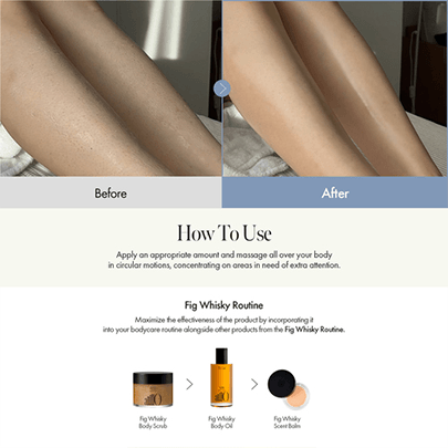 [anillo] Масло для тела Fig Whisky Body Oil 100мл