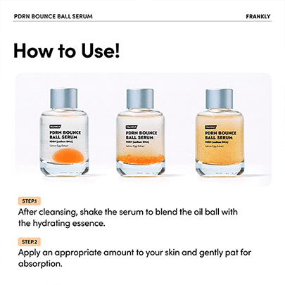 [FRANKLY] Капсульная сыворотка для упругости кожи PDRN Bounce Ball Serum 30мл