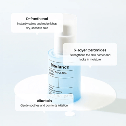 [Biodance] Увлажняющая сыворотка с керамидами Hydro Cera-nol Serum 30мл