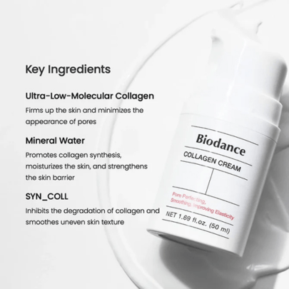 [Biodance] Крем с пептидами и коллагеном Pore Perfecting Collagen Peptide Cream 50мл