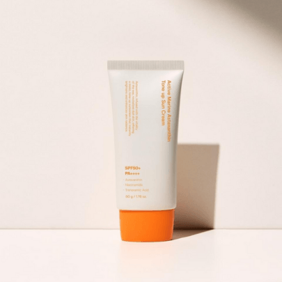 [SUNGBOON EDITOR] Солнцезащитный крем с морским астаксантином и эффектом тон-ап Active Marine Astaxanthin Tone up Sun Cream 50мл