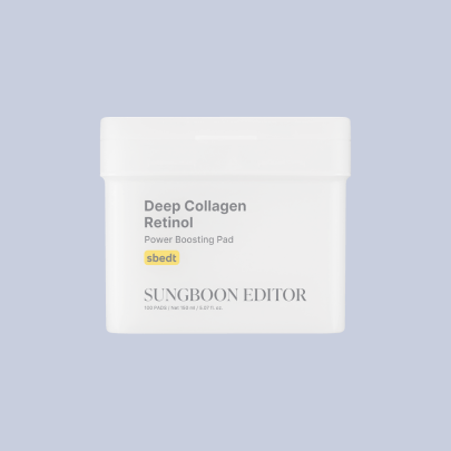 [SUNGBOON EDITOR] *Обновление* Увлажняющие пэды с коллагеном Deep Collagen Retinol Power Boosting Pad 100шт