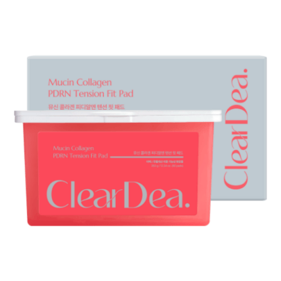 [ClearDea.] Успокаивающие пэды с коллагеном и муцином PDRN Tension Fit Pad 80шт.