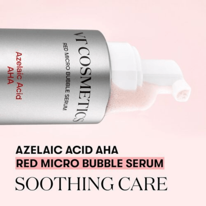 [VT Cosmetics] Сыворотка с микропузырьками для чувствительной кожи AZ AHA Red Micro Bubble Serum 70мл
