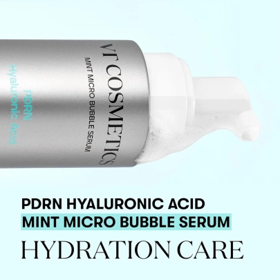 [VT Cosmetics] Сыворотка с микропузырьками PDRN Hyaluronic Acid Micro Bubble Serum 70мл