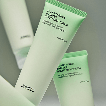 [Jumiso] Успокаивающий крем + косметическая кисть D-Panthenol Barrier Soothing Cream Brush Set (80мл + 1шт)