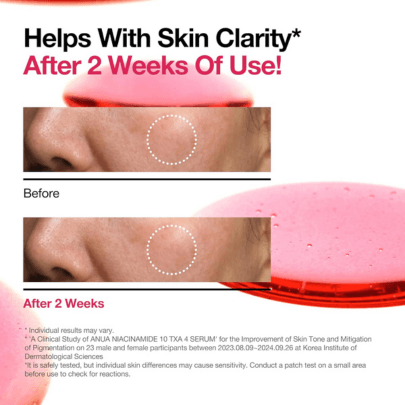 [Anua] Сыворотка для ровного тона Niacinamide 10% + TXA 4% Dark Spot Removing Serum 30мл