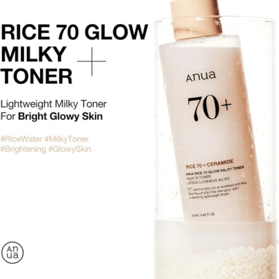 [Anua] Тоник с рисом для сияния кожи Rice 70 Glow Milky Toner 250мл