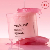 [MEDICUBE] Гидрогелевые тонер-пэды PDRN Pink Toning Gel Tone 140шт