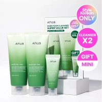 [Anua] Набор Heartleaf Pore Cleansing Foam Double Set (Очищающая пенка для умывания 150мл*2шт. + Мини-пенка 25мл)