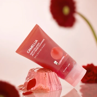 [ROUND LAB] Пенка для умывания с камелиейCamellia Deep Collagen Jelly Mask Cleanser 150мл