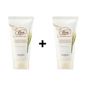 [Skinfood] ★1+1★  Очищающая рисовая пенка Rice Daily Brightening Cleansing Foam 150мл