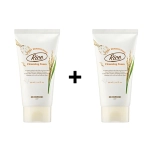 [Skinfood] ★1+1★  Очищающая рисовая пенка Rice Daily Brightening Cleansing Foam 150мл