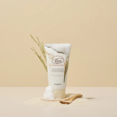 [Skinfood] Очищающая рисовая пенка Rice Daily Brightening Cleansing Foam 150мл
