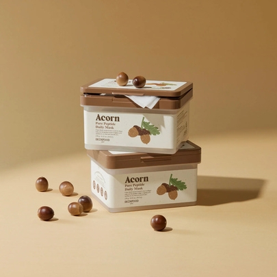 [Skinfood] Тканевые маски с пептидами Acorn Pore Peptide Daily Mask Sheet 30шт