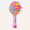 [EYECANDY] Расчёска для деликатного ухода Rainbow Volume S Brush Medium Lovely Pink