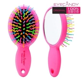 [EYECANDY] Расчёска для деликатного ухода Rainbow Volume S Brush Mini Pink