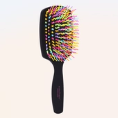 [EYECANDY] Расчёска для деликатного ухода Rainbow Volume S Paddle Brush Black