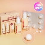 [KSECRET] Двойной набор с женьшенем и ретиналем Retinal Black Ginseng Serum Double Set (Сыворотка с липосомальным ретиналем 30мл*2шт + Капсулы-бустеры с гидролизованым коллагеном 7 капсул)