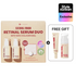 [KSECRET] Двойной набор с женьшенем и ретиналем Retinal Black Ginseng Serum Double Set (Сыворотка с липосомальным ретиналем 30мл*2шт + Капсулы-бустеры с гидролизованым коллагеном 7 капсул)