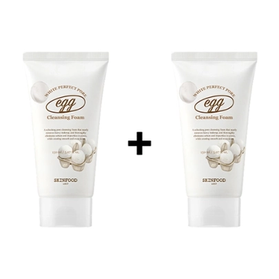 [Skinfood] ★1+1★  Очищающая пенка для пор Egg White Pore Foam 150мл