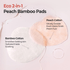 [Skinfood] Мягкие увлажняющие пэды Peach Cotton Zinc PCA Pad 70шт