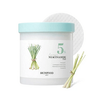 [Skinfood] Пэды с ниацинамидом и лемонграссом Lemongrass Niacinamide 5 Pad 60шт