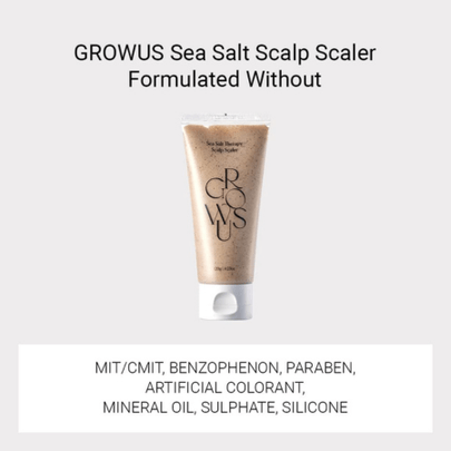 [GROWUS] Терапевтический скраб для кожи головы Sea Salt Therapy Scalp Scaler 120г