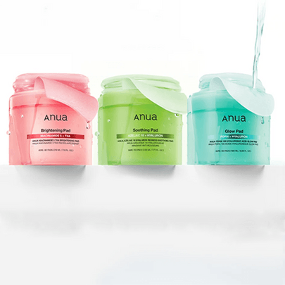 [Anua] Успокаивающие тонер-пэды Azelaic Acid 10 Hyaluron Redness Soothing Pad 90шт