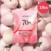 [Anua] Маски с экстрактом персика Peach 70 Niacin Serum Mask 10шт.
