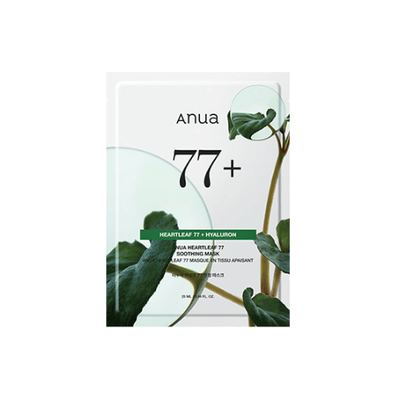 [Anua] Тканевая маска с хартлифом Heartleaf 77% Soothing Sheet Mask 1шт.