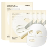 [celimax] Маски Pore+ Dark Spot Brightening Cream Mask (4шт)
