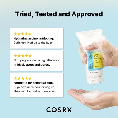 [COSRX] Гель для умывания Low Ph Good Morning Gel Cleanser 150мл