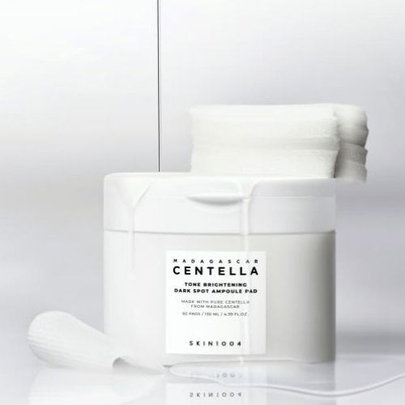 [SKIN1004] ★1+1★  Ампульные пэды Madagascar Centella Tone Brightening Dark Spot 60шт.