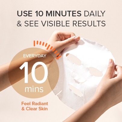 [Mary&May] Витаминные маски с ниацинамидом и витамином С Niacinanide Vitamin C Brightening Mask (30шт)