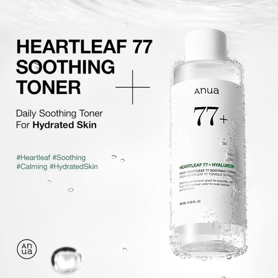 [Anua] *большой объем* Успокаивающий тонер Heartleaf 77% Soothing Toner 500мл