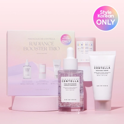 [SKIN1004] Набор для сияния кожи Madagascar Centella Radiance Booster Trio (Ampoule + Mask + Cream)