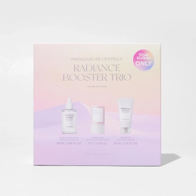 [SKIN1004] Набор для сияния кожи Madagascar Centella Radiance Booster Trio (Ampoule + Mask + Cream)
