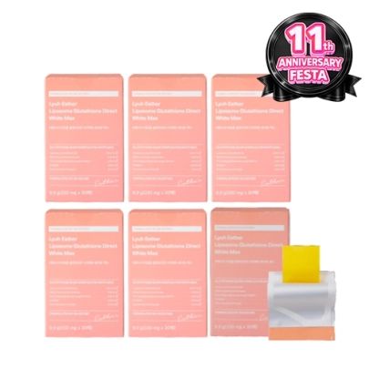 [ESTHER FORMULA] Глутатион Liposome Glutathione White Max (330mg*30ea*6 упаковок)