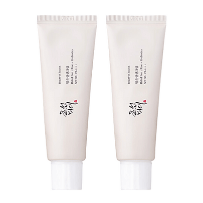 [Beauty of Joseon] Успокаивающий солнцезащитный набор: рис + пробиотики (50мл × 2шт.)